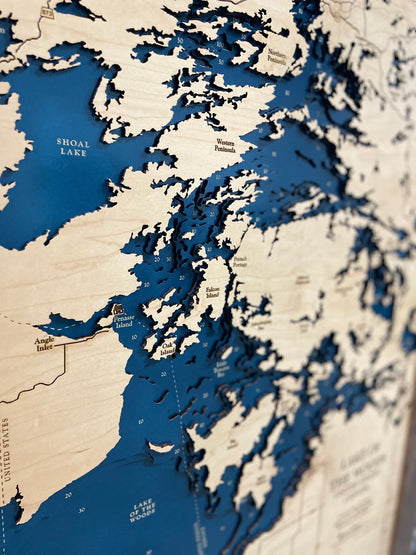Lake of the Woods Map