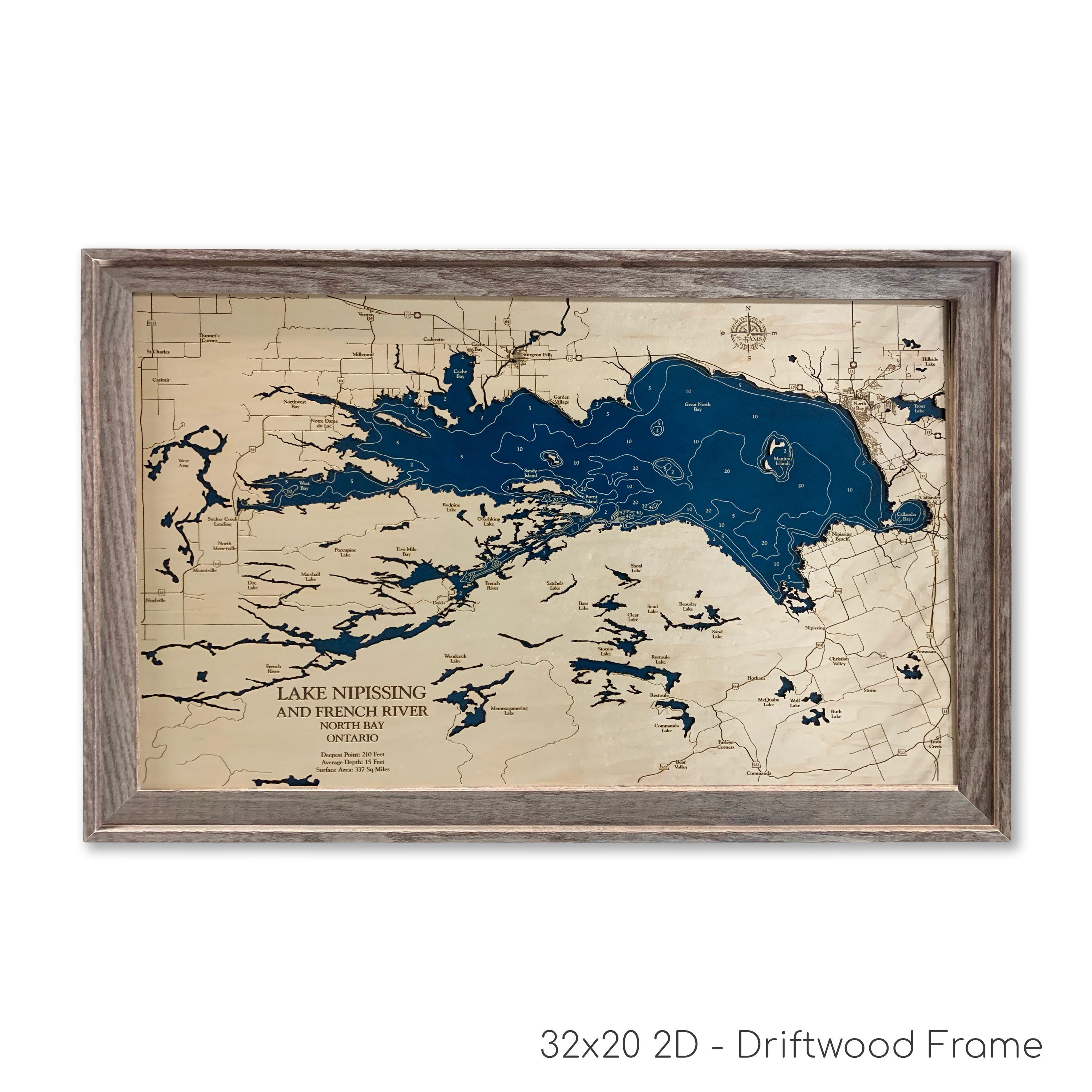 Lake Nipissing Map