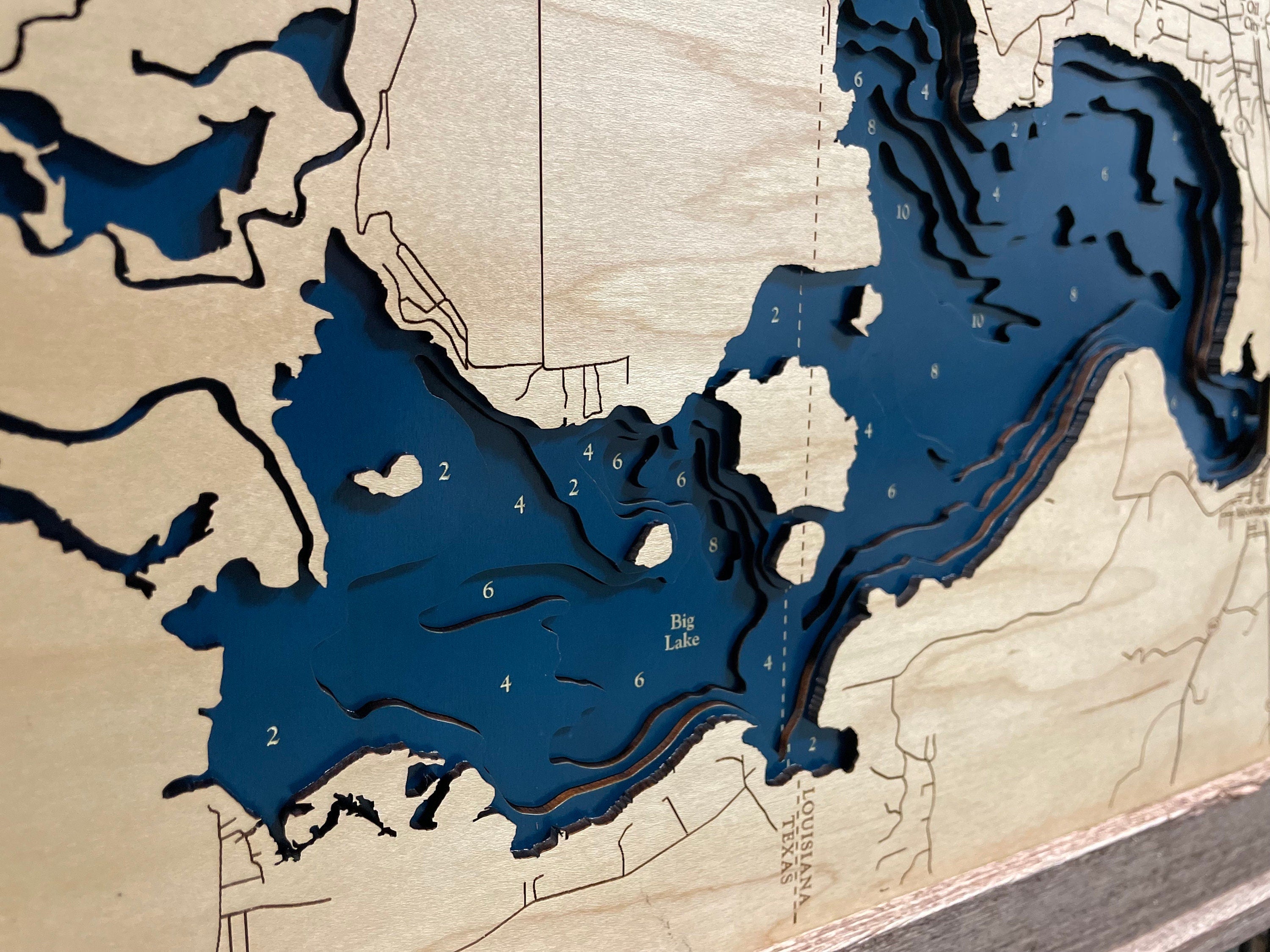 Caddo Lake Map