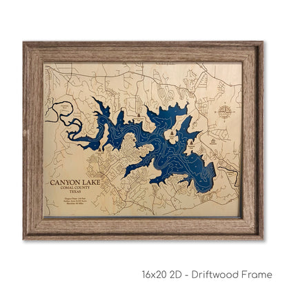 Canyon Lake Map