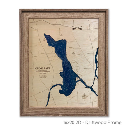 Cross Lake Map