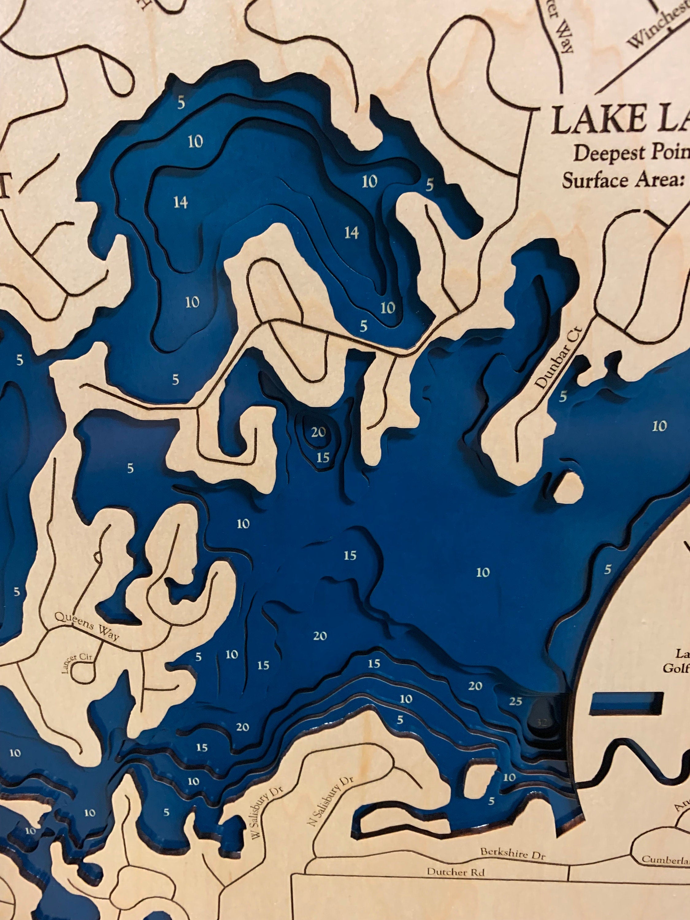 Lake Lancelot Map