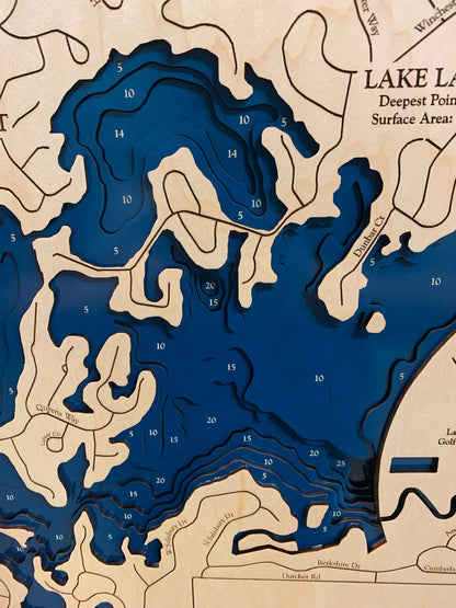 Lake Lancelot Map
