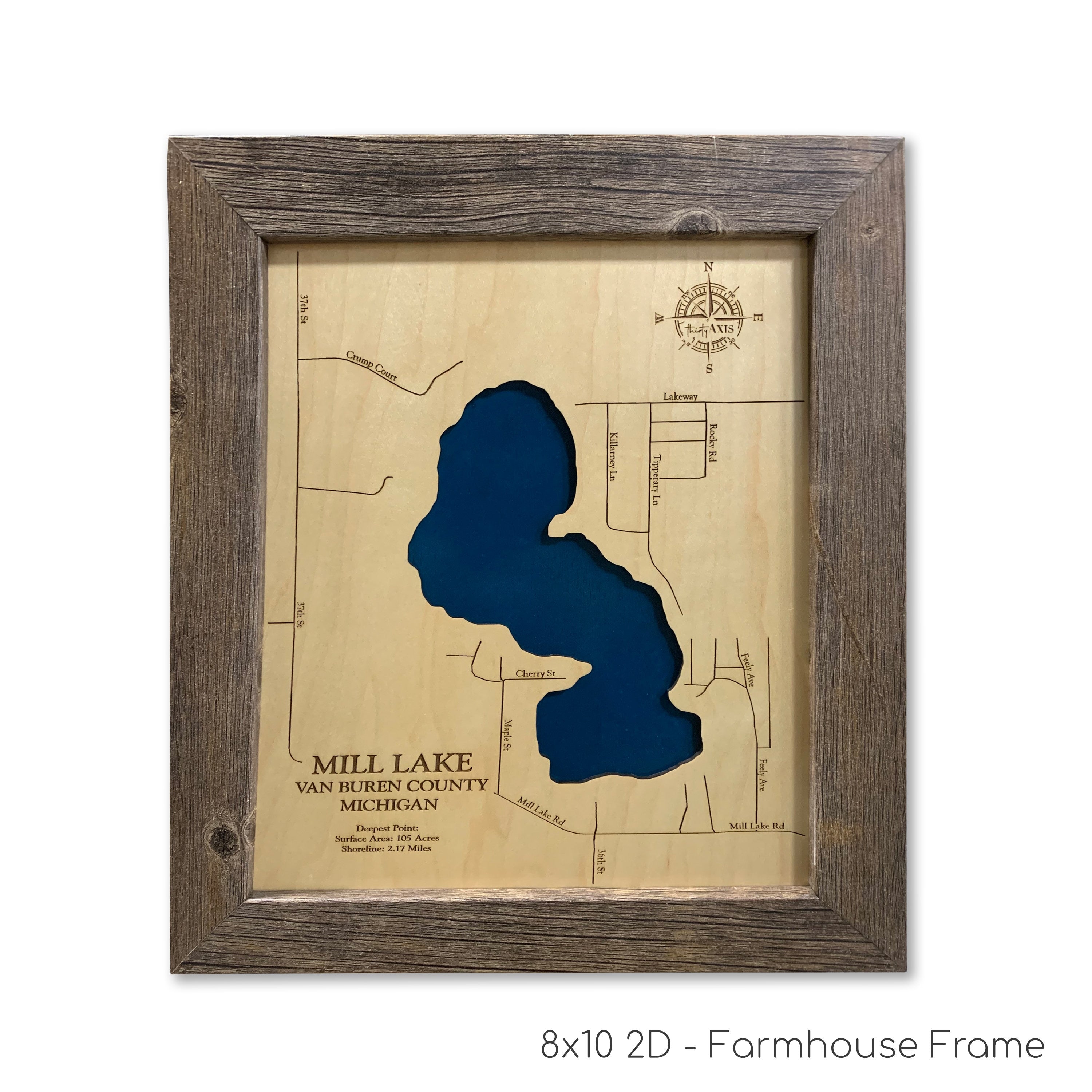 Mill Lake Map