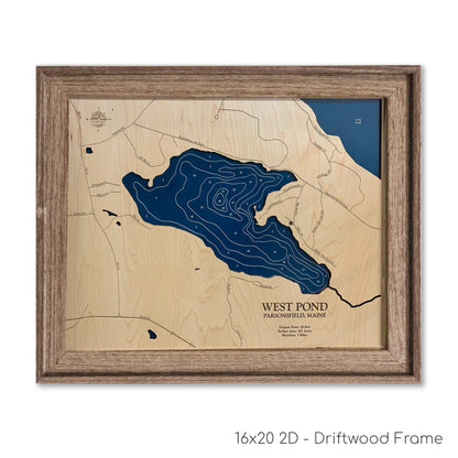 West Pond Map
