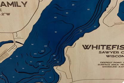 Whitefish Lake Map