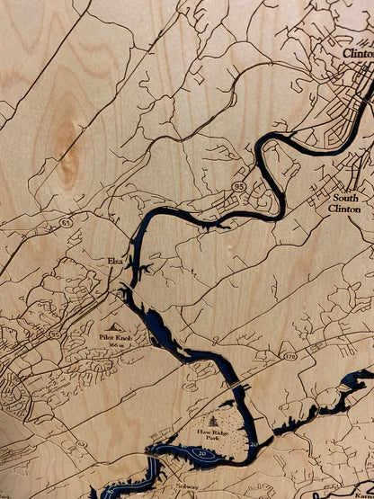 Melton Hill Lake Map