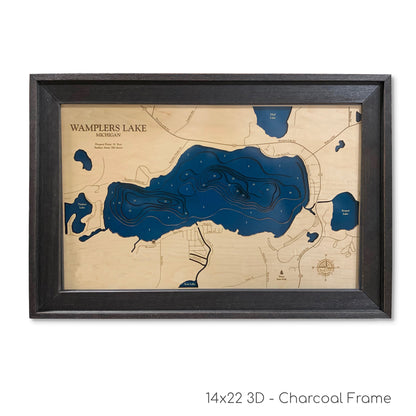 Wamplers Lake Map