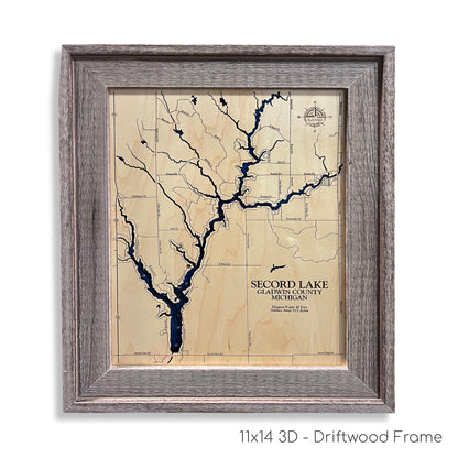Secord Lake Map