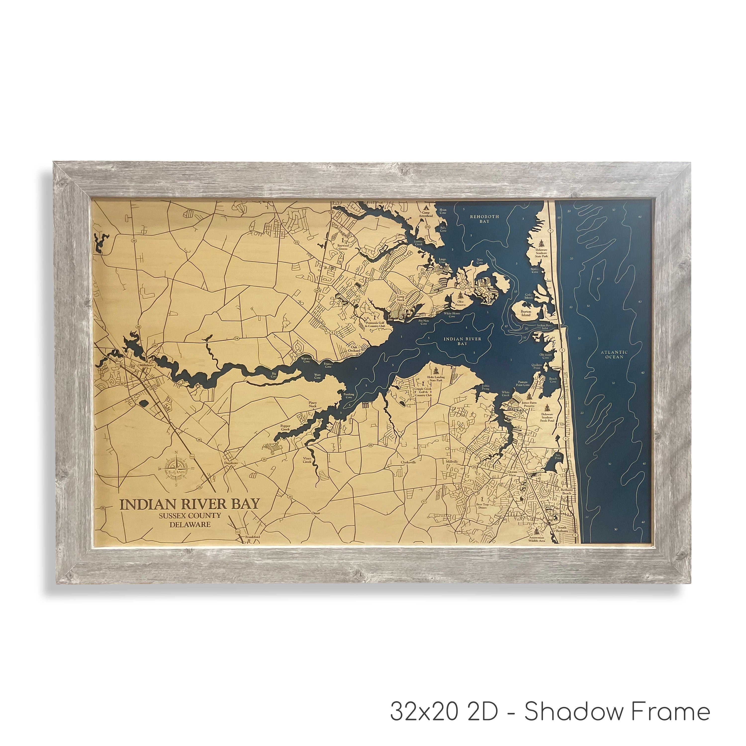 Indian River Map