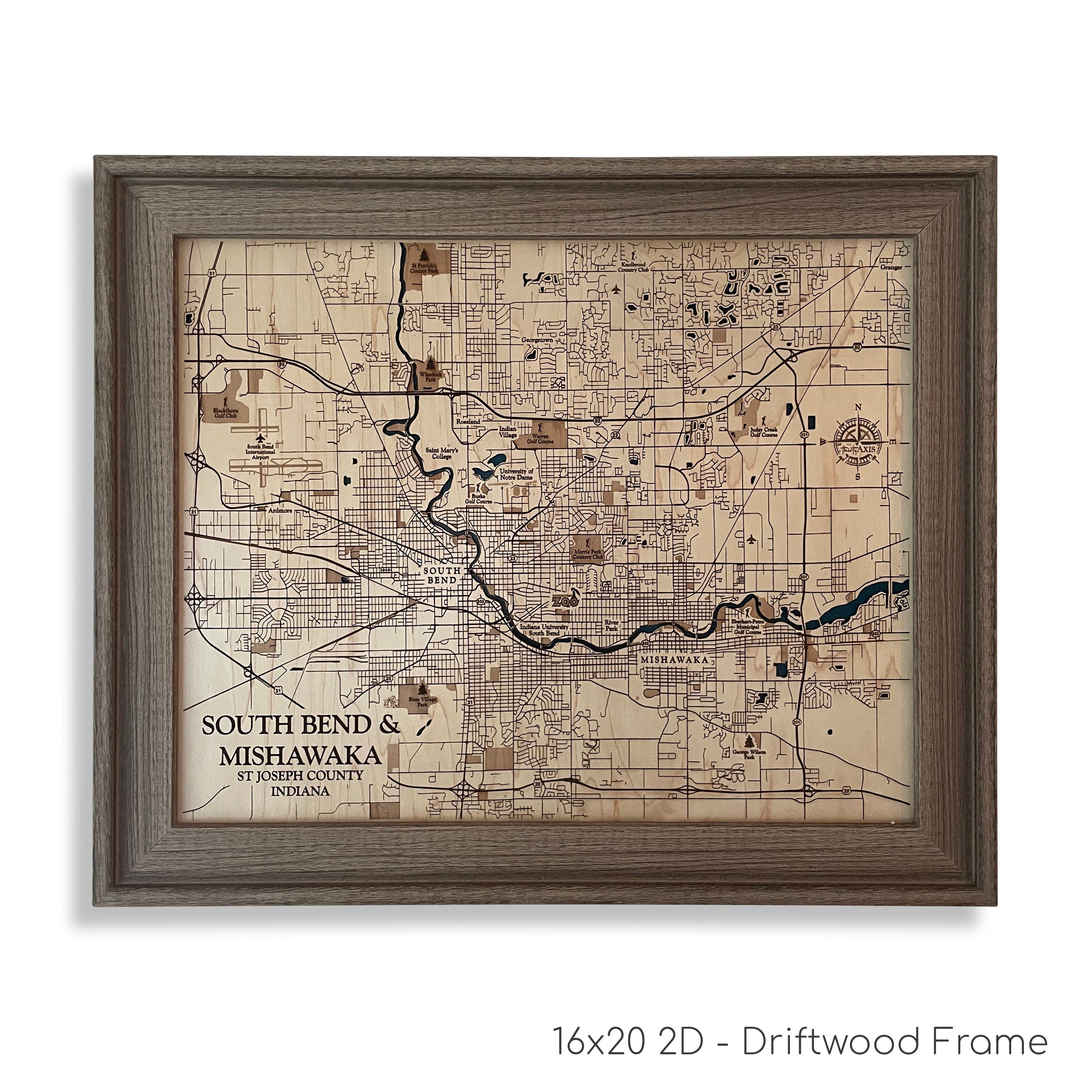 South Bend Map