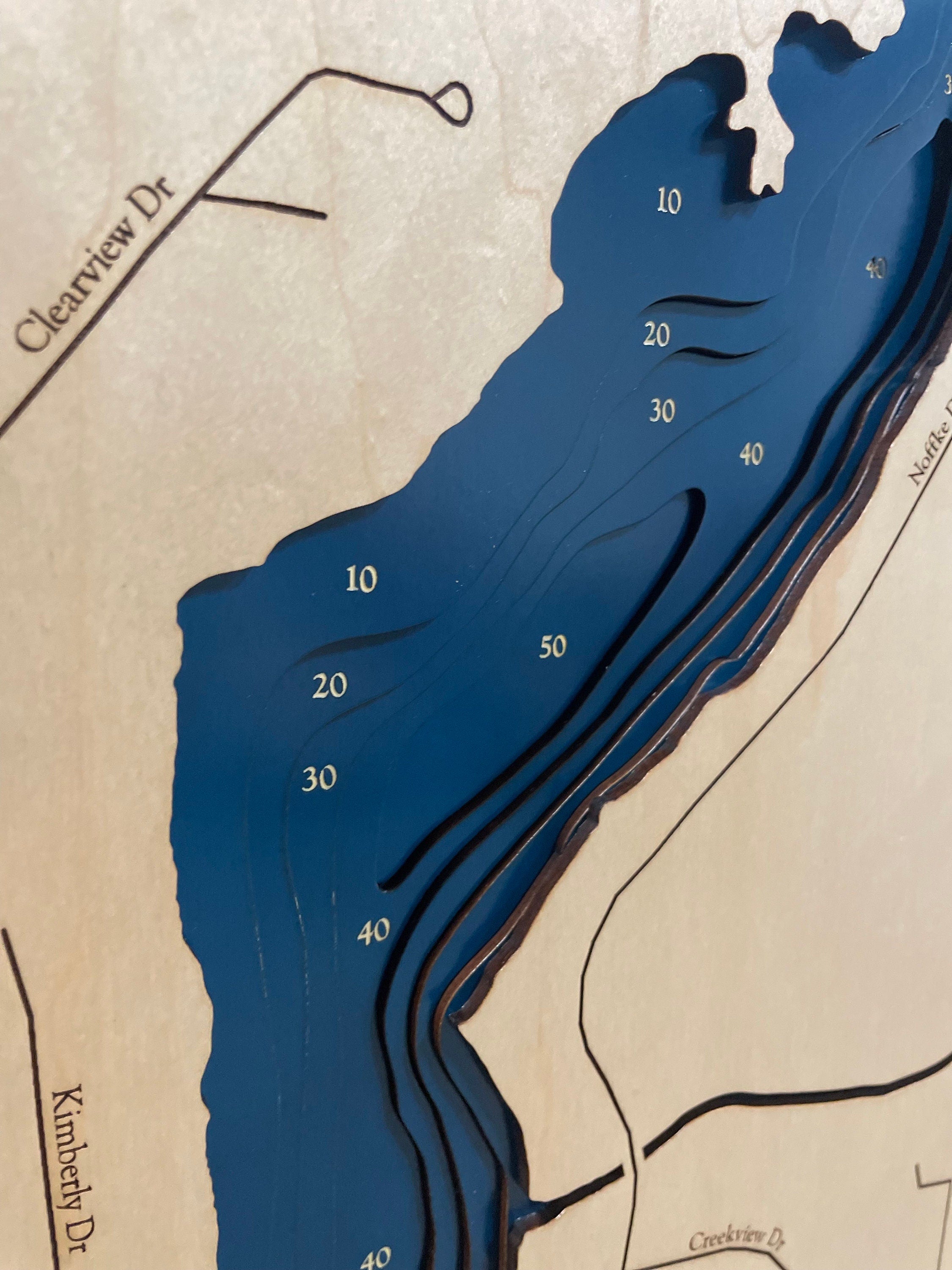 Duncan Lake Map