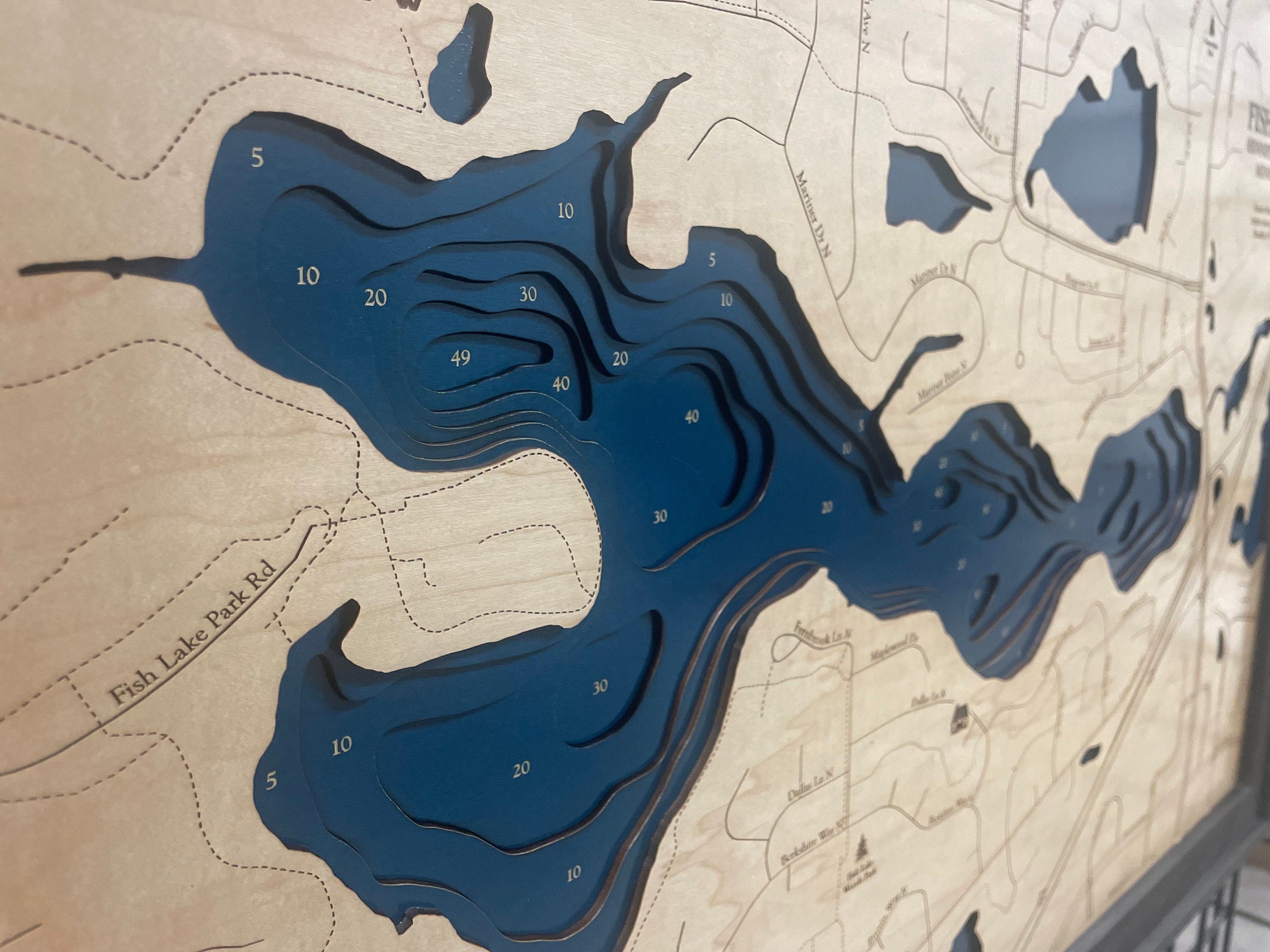 Fish Lake Map