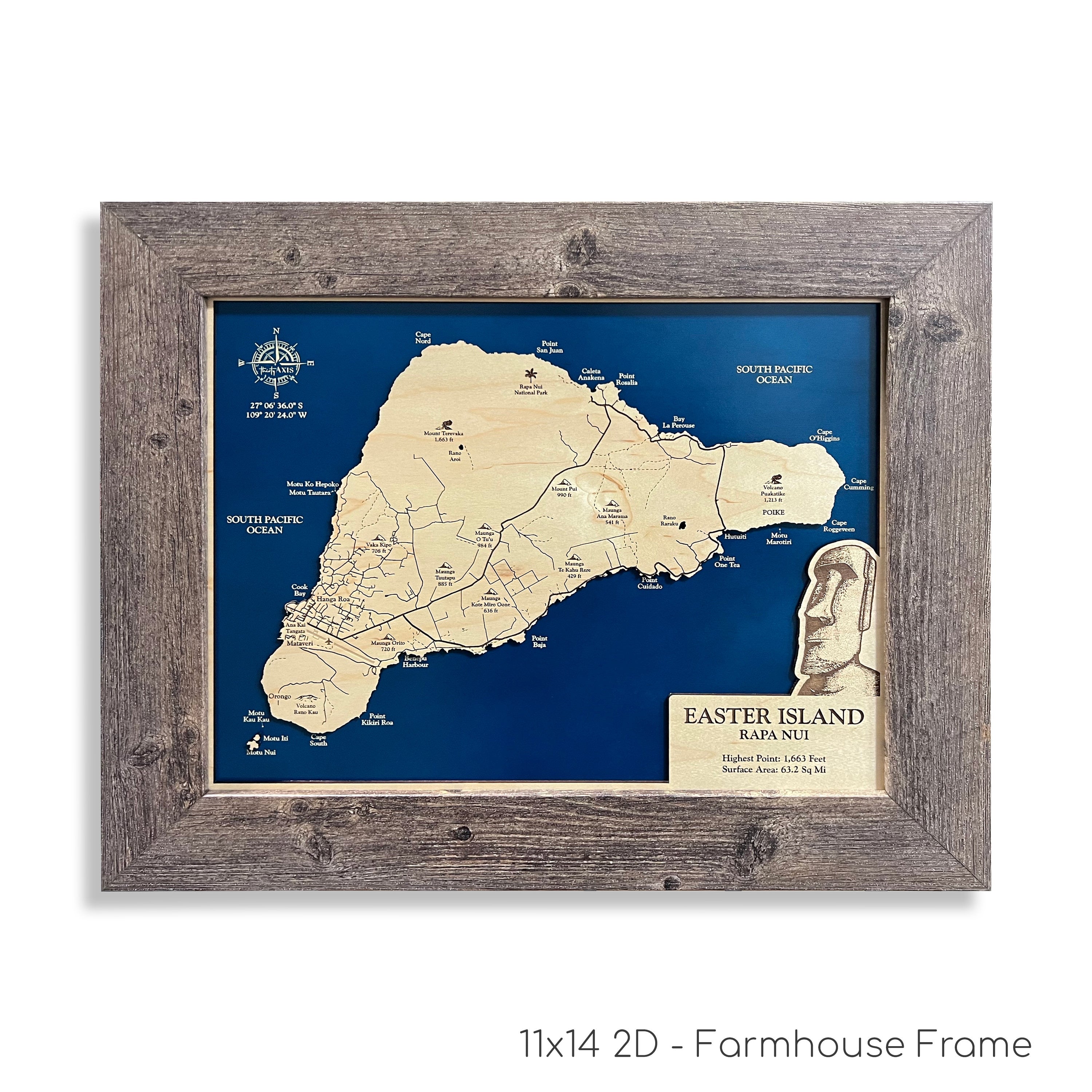 Easter Island Map