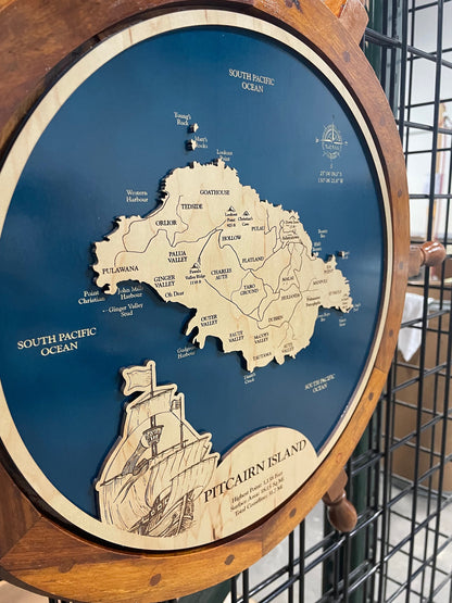 Pitcairn Island Map