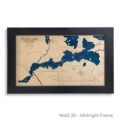 Plum Lake Map