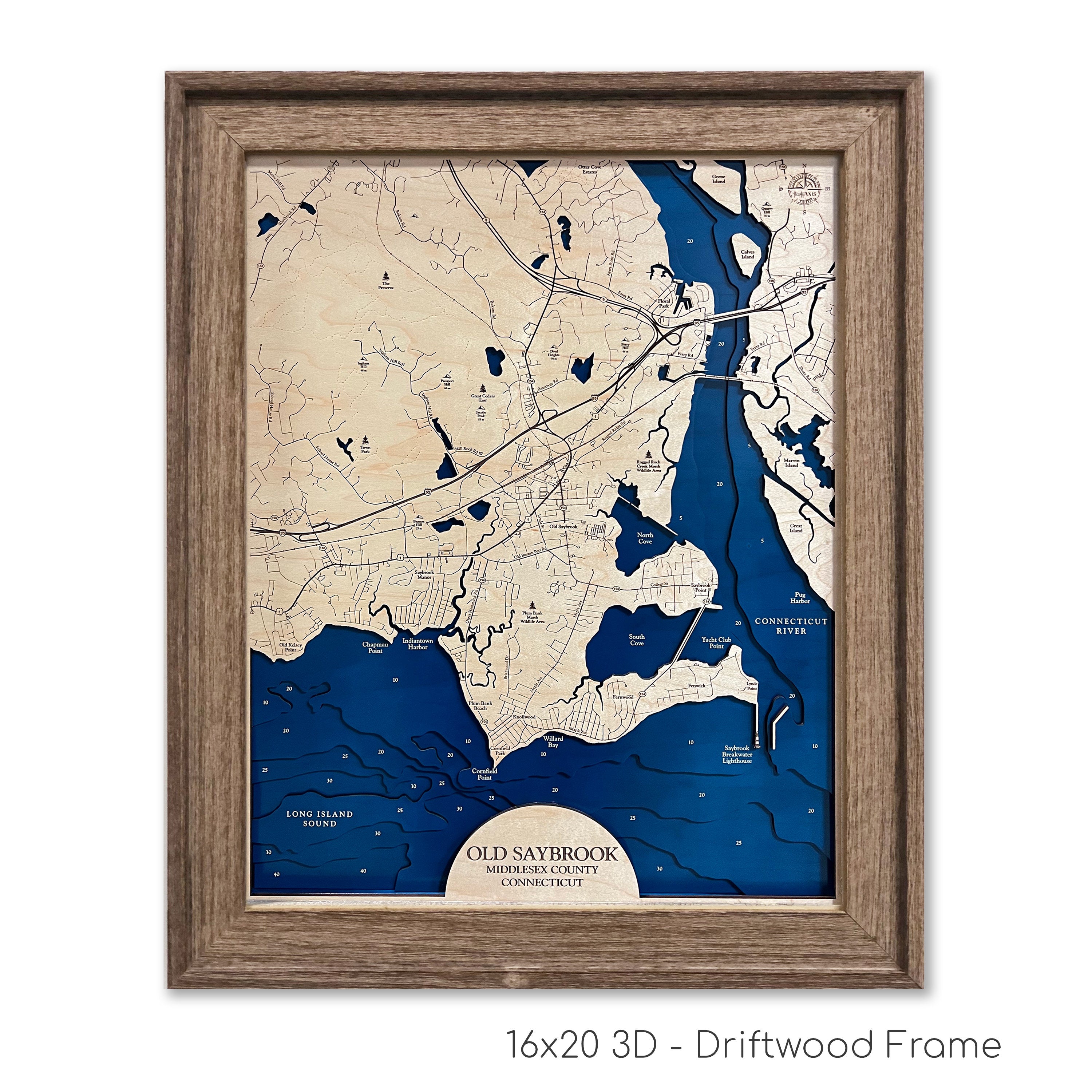 Old Saybrook Map