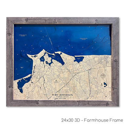 Port Jefferson Map