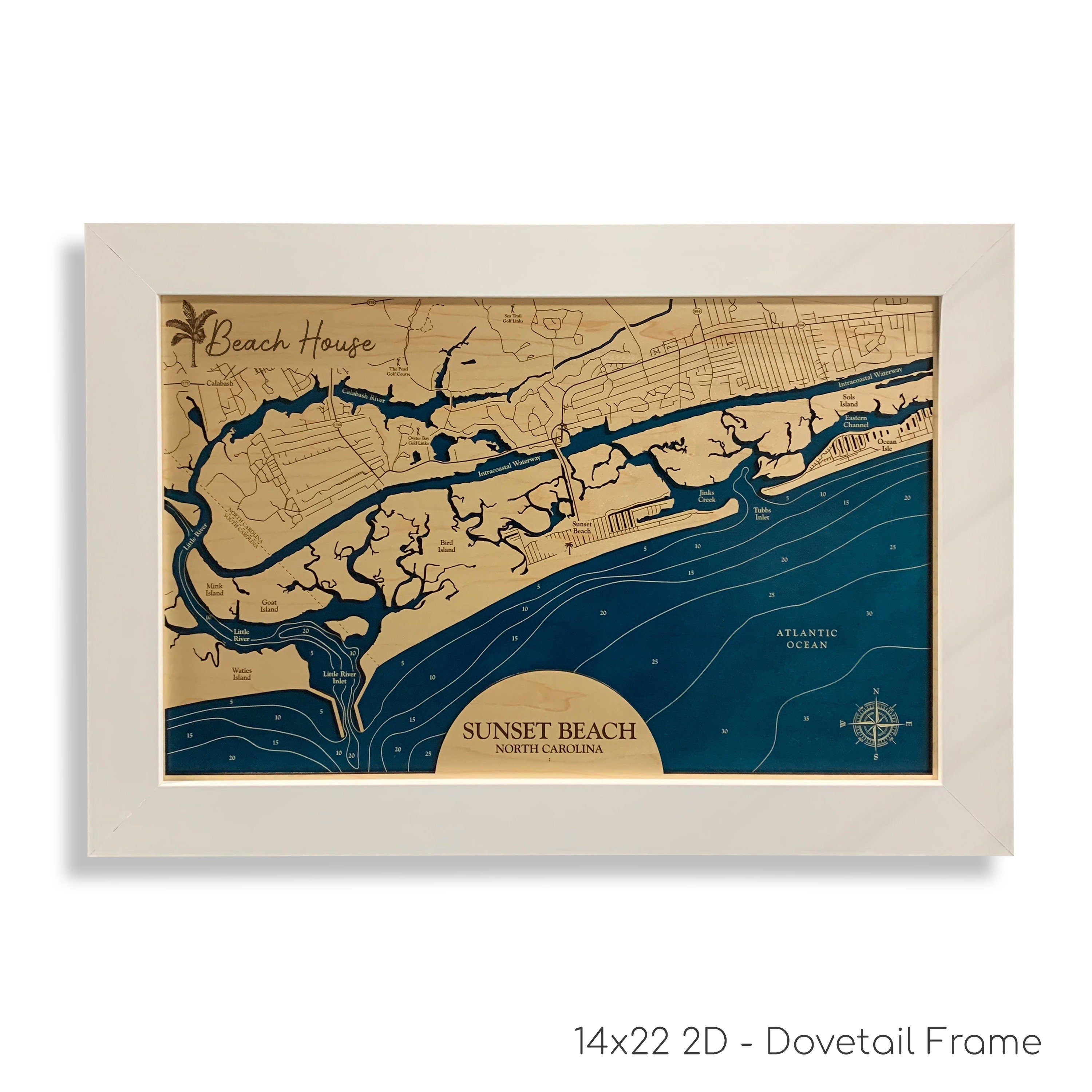 Sunset Beach Map