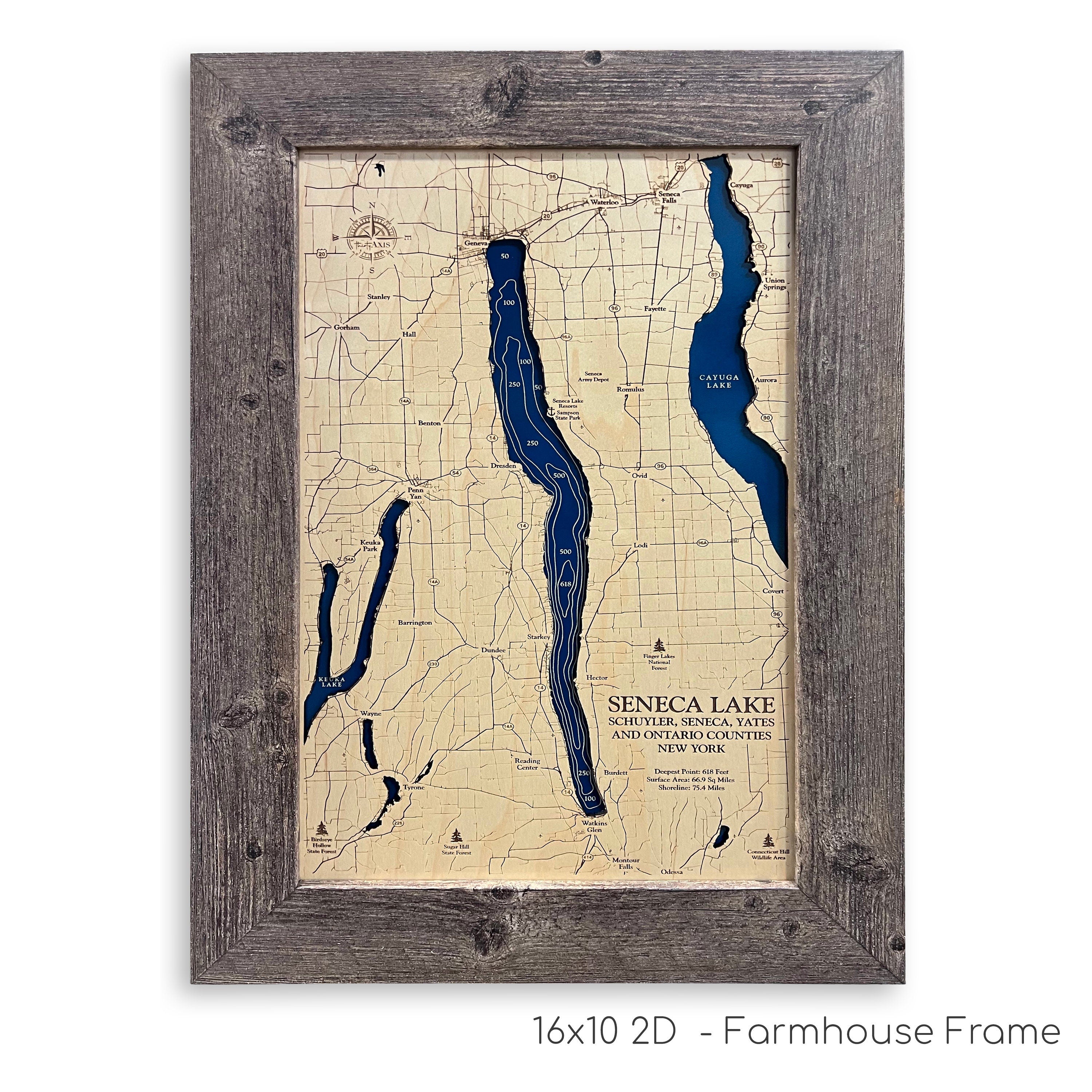 Seneca Lake Map