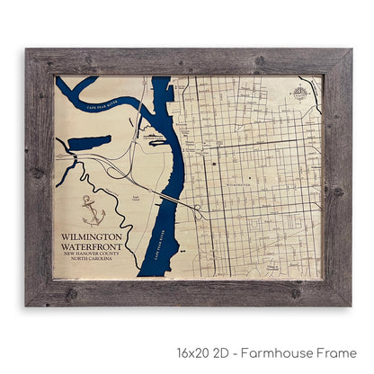 Wilmington Waterfront Map